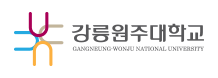 강릉원주대학교. Gangneung-Wonju National University
